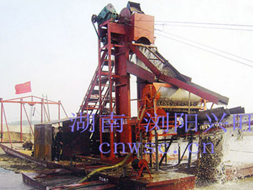河砂專(zhuān)用磁選機(jī)配套挖沙船